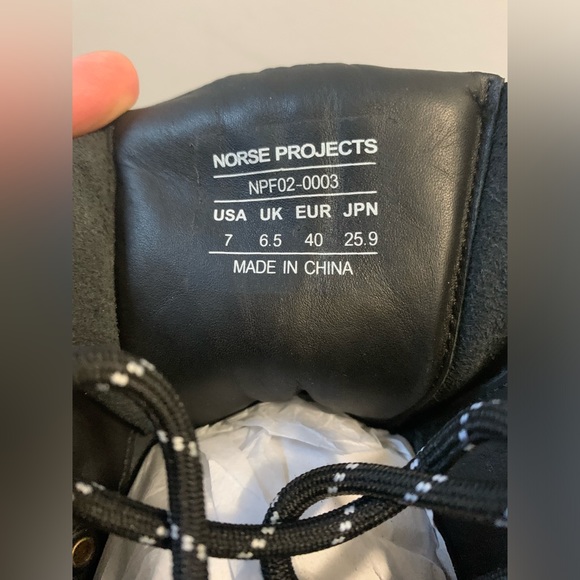 Norse Projects: Leather Hiking Boots - Picture 6 of 6